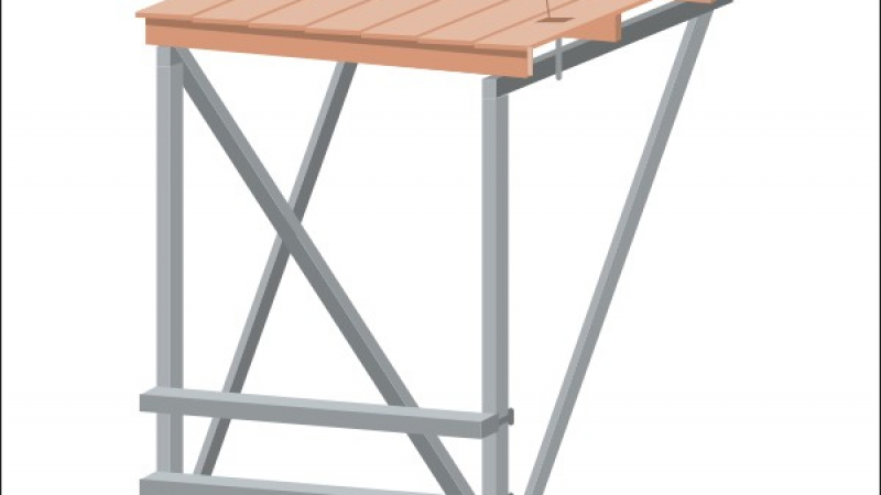 Protéger les trémies d’ascenseur avec une plate-forme autocoinçante