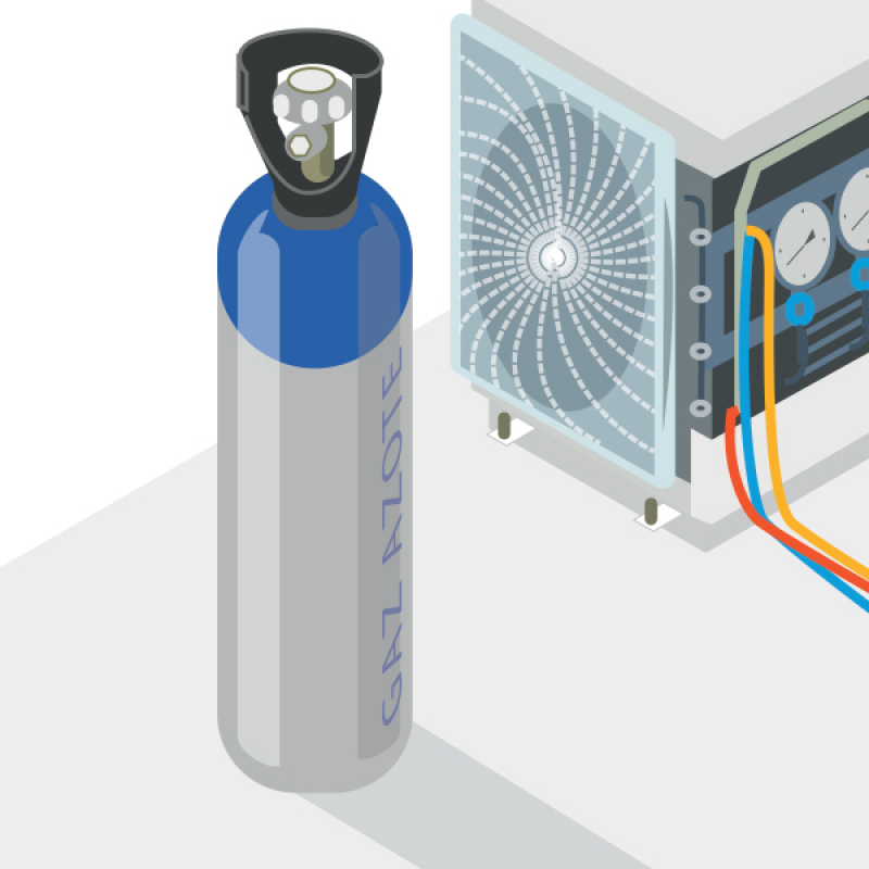 Des bouteilles d'azote allégées pour limiter les charges