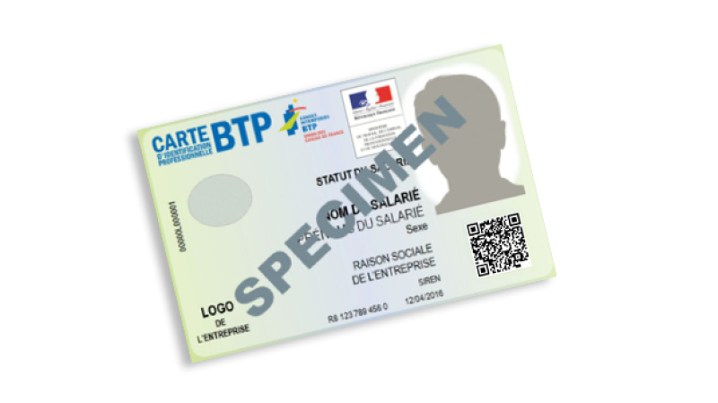 Carte BTP : l'essentiel à savoir sur la carte d'identification professionnelle du BTP