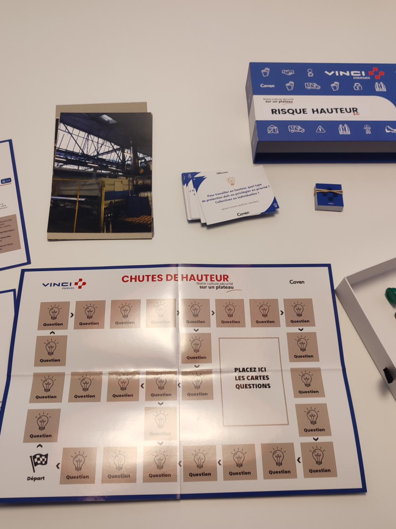S18691-Animer des 1/4H sécurité différemment : plateau de jeu en support