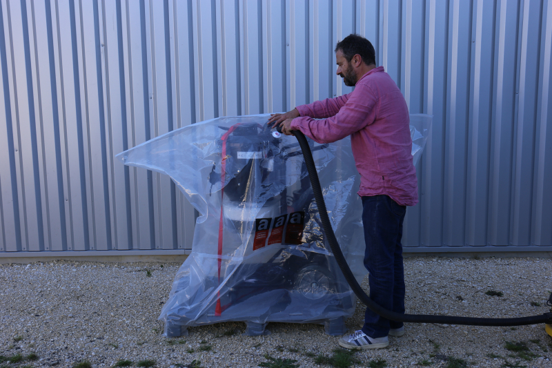 Une caisse étanche pour le transport des matériels contaminés