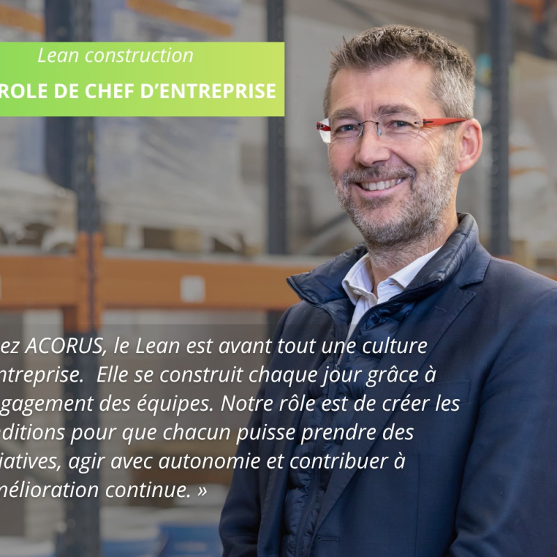 Acorus : quand culture Lean, performance et prévention parlent le même langage