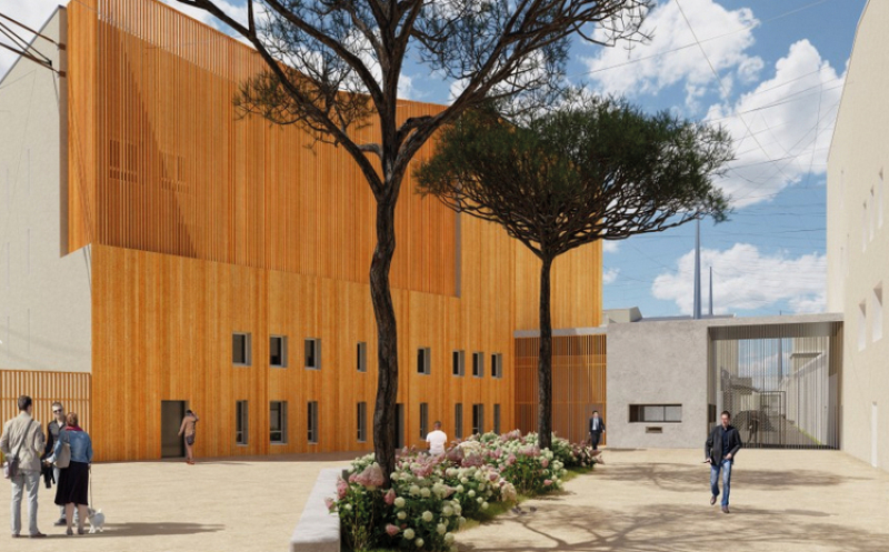 Méthodes et organisation sur le chantier du centre pénitentiaire de Gradignan