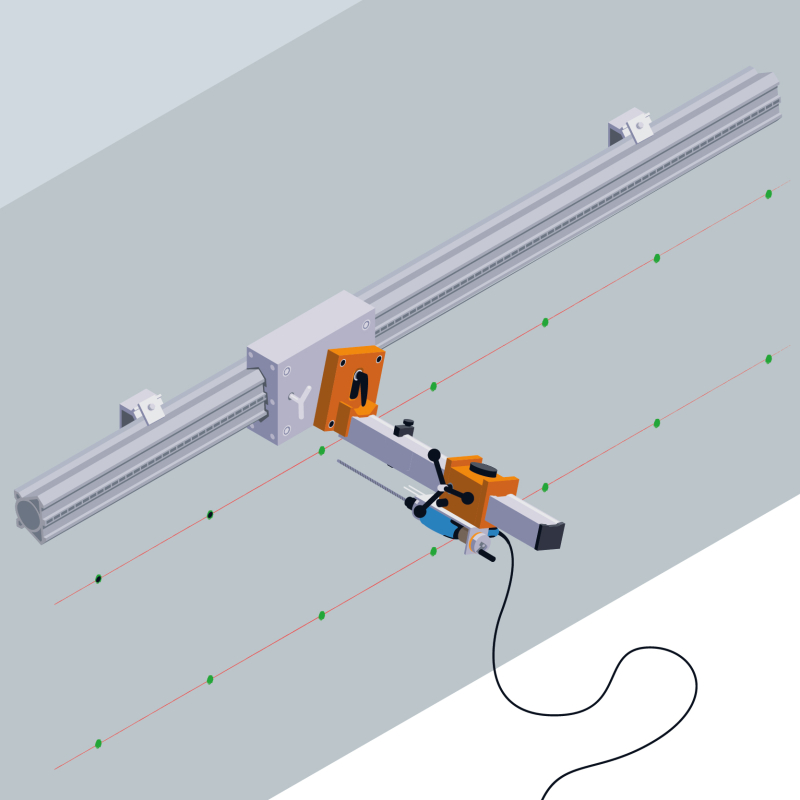 Poser des planchers bois plus facilement avec un outil de forage mécanisé