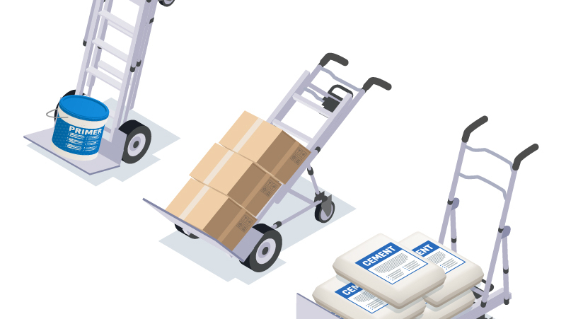Un diable modulable pour faciliter le transport de charges