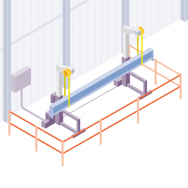Charpente métallique : Comment retourner facilement les pièces de grandes dimensions ?