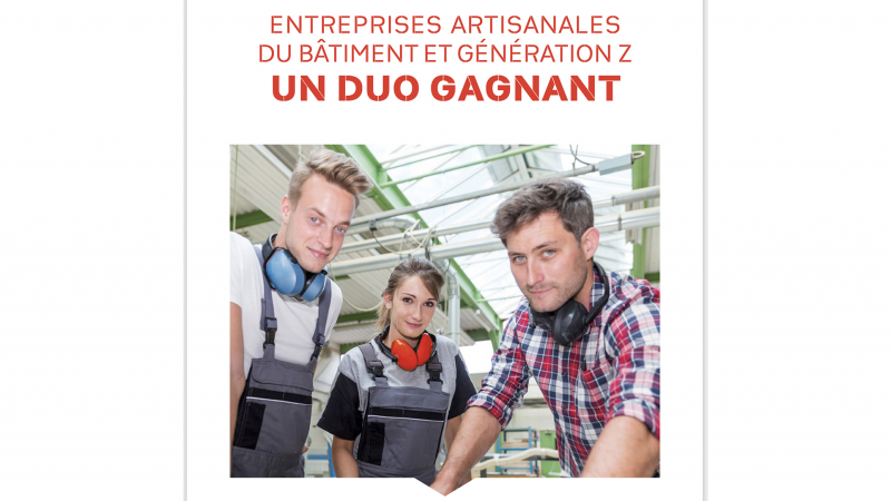 Artisanat du bâtiment et génération Z : ce qui doit les rapprocher