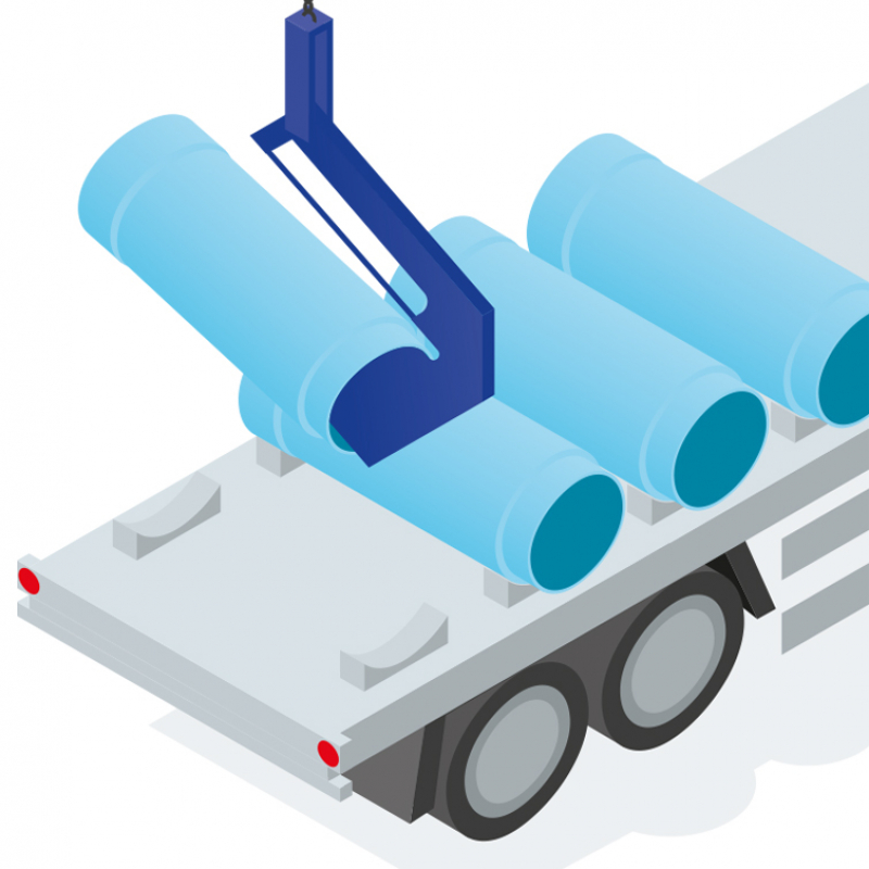 Décharger les canalisations avec des lève-buses autostables