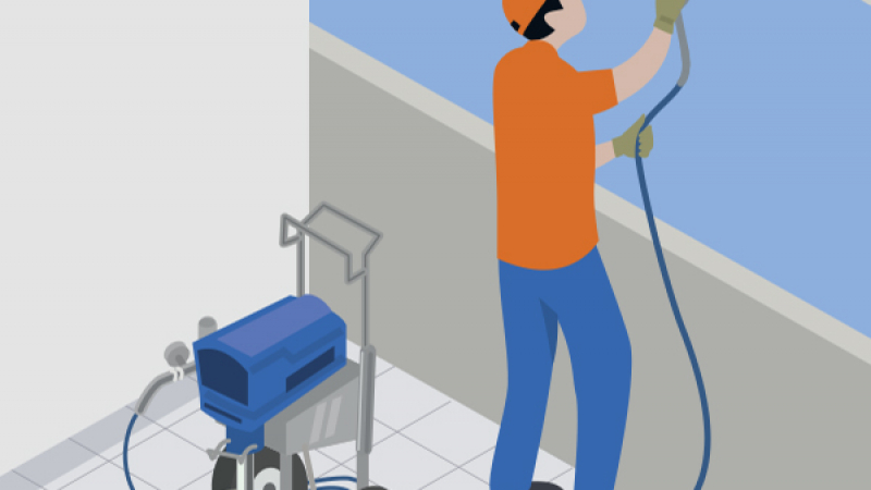 Appliquer vos enduits plus facilement grâce au pulvérisateur airless