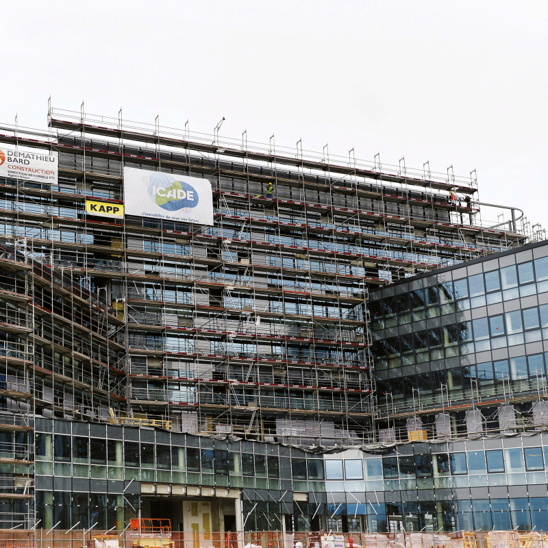 Chantier Osmose à Strasbourg : un approvisionnement optimisé fluidifie les opérations