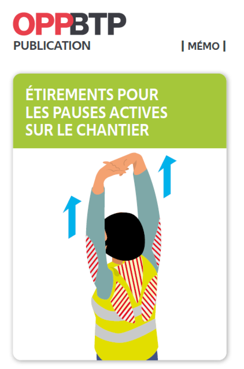 14 exercices d’étirements pour les pauses actives sur le chantier