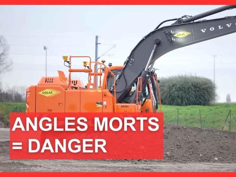Angles morts sur chantier : la caméra 360° qui détecte les piétons