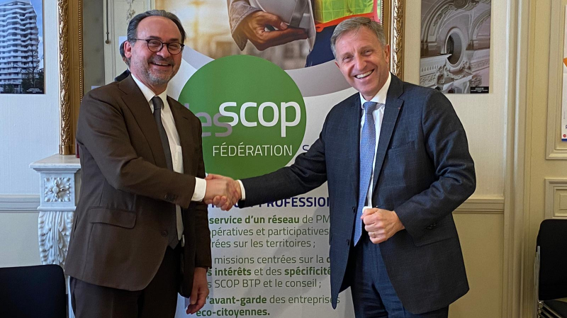 Partenariat renouvelé entre les Scop du BTP et l'OPPBTP sur la prévention des risques