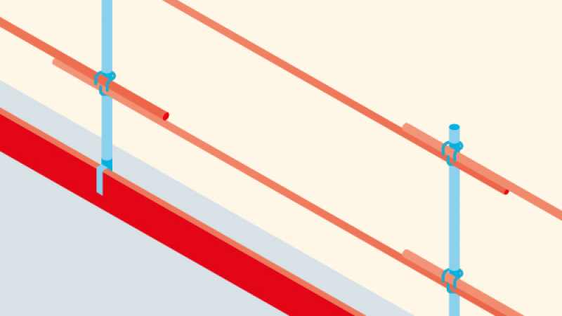 Comment installer des garde-corps temporaires