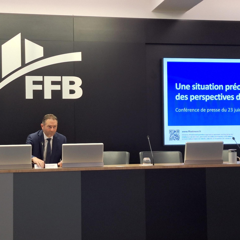 Conjoncture du bâtiment : inquiétudes face au recul de l’activité