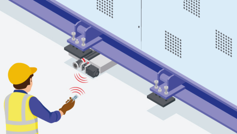 Sécuriser le déplacement de charges lourdes avec un robot radiocommandé