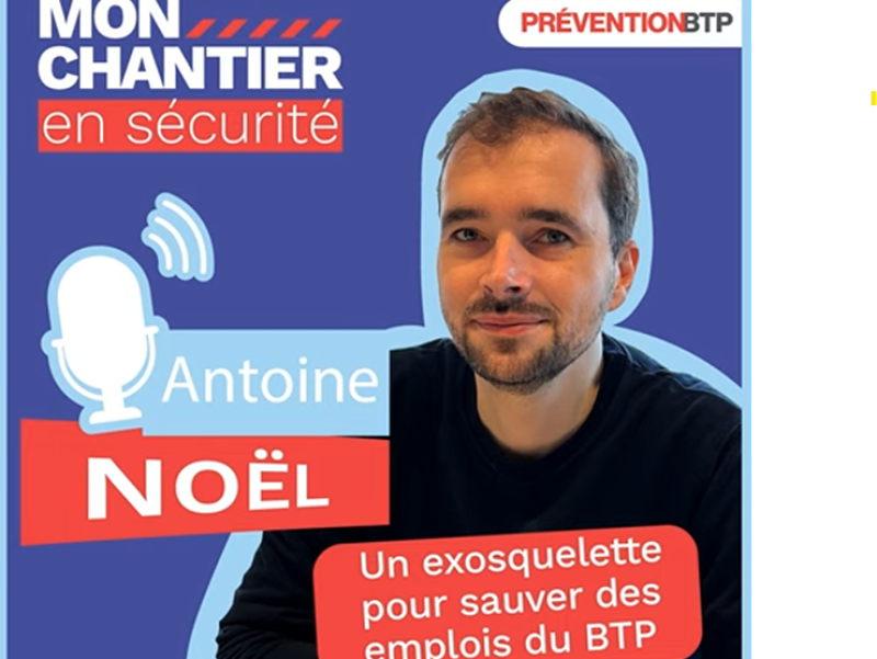 Un exosquelette pour sauver des emplois du BTP