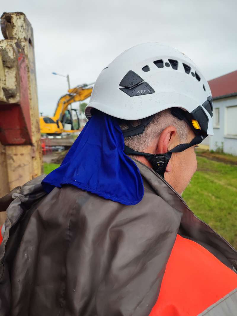 Protège-nuque rafraîchissant pour casque ERGODYNE