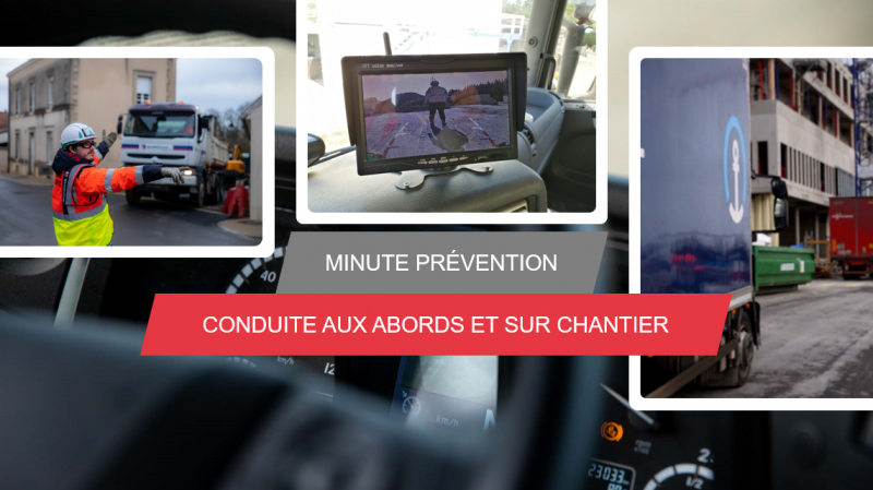 Je conduis aux abords et sur chantier