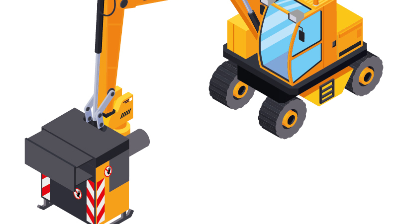 Optimiser les opérations d’excavation grâce à une aspiratrice montée sur pelle mécanique