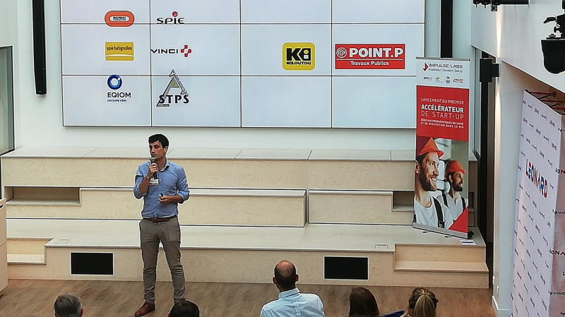 Quatre nouvelles start-up intègrent l’accélérateur Santé-Prévention dans le BTP