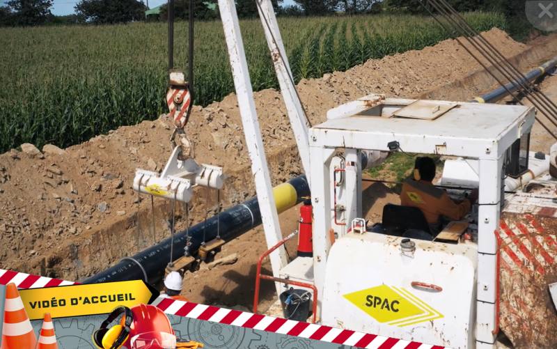 D-Clic - Métiers du gaz mise en fouille