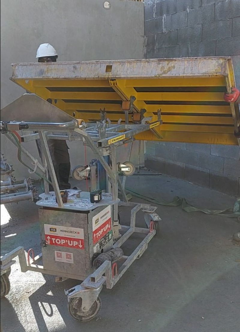 Chariot TOP UP- Basculement