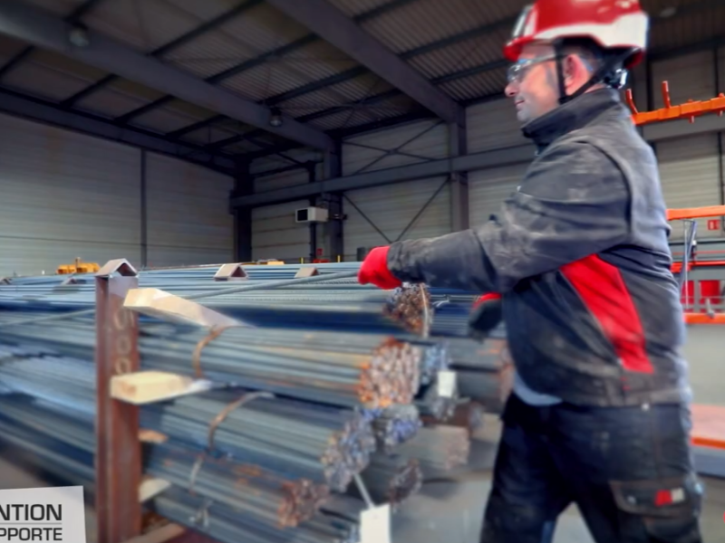 Façonnage des armatures : une solution automatisée pour plus de sécurité et de productivité