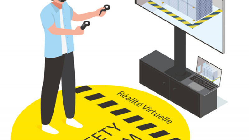 Mieux anticiper les mesures de prévention des chantiers avec la réalité virtuelle