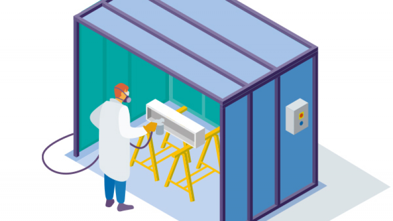 Cabines de peinture : les mesures de prévention à mettre en œuvre