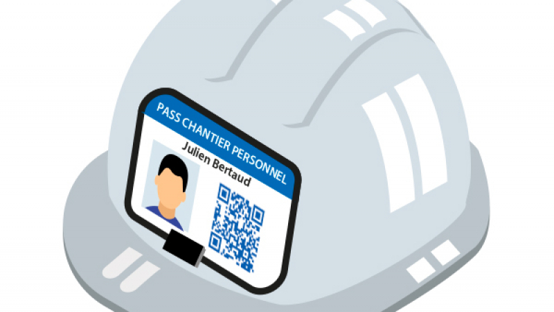 Accéder aux données HSE des salariés via un QR code apposé sur leur casque