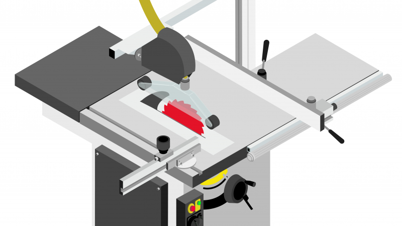 Utiliser une scie circulaire à table en toute sécurité