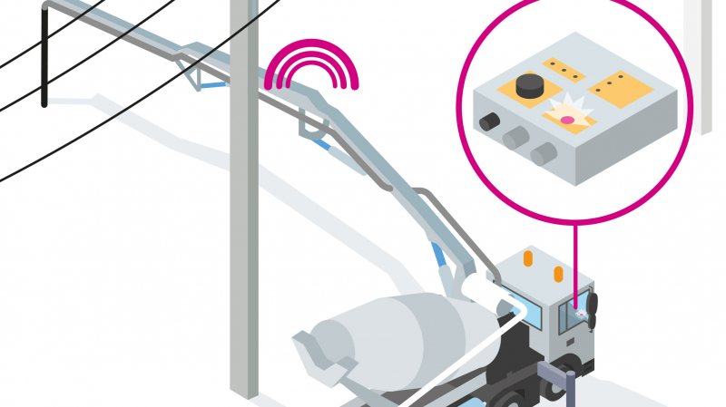 Des détecteurs de lignes électriques aériennes pour protéger les conducteurs d'engins 