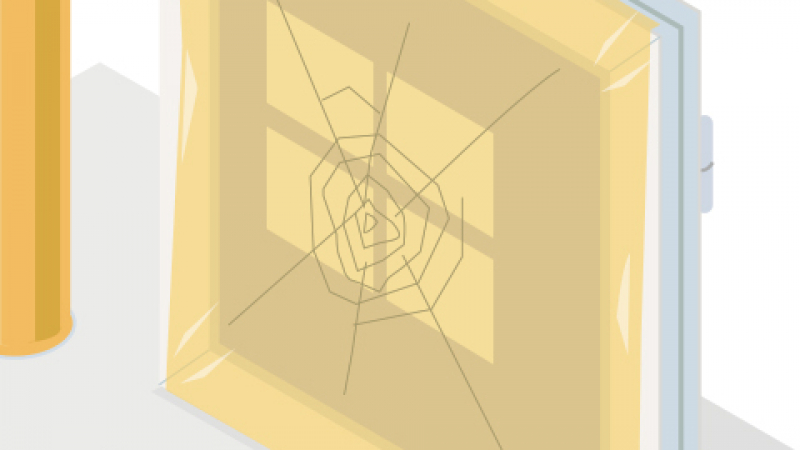 Film de protection contre les éclats de verre