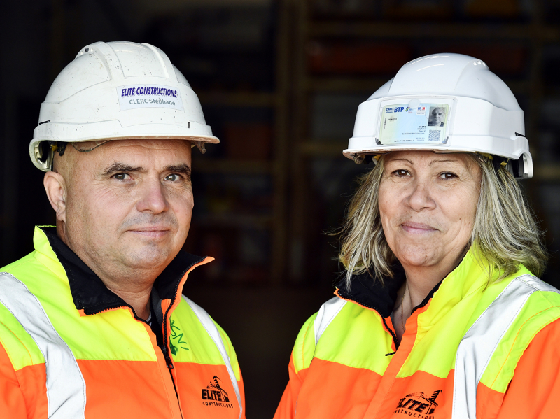 Stéphane Clerc et Florence Marceau, cofondateurs et dirigeants de l'entreprise