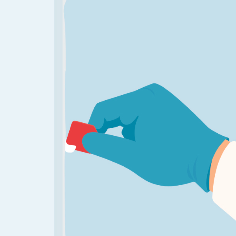 Réaliser des joints en sécurité avec une main de lissage