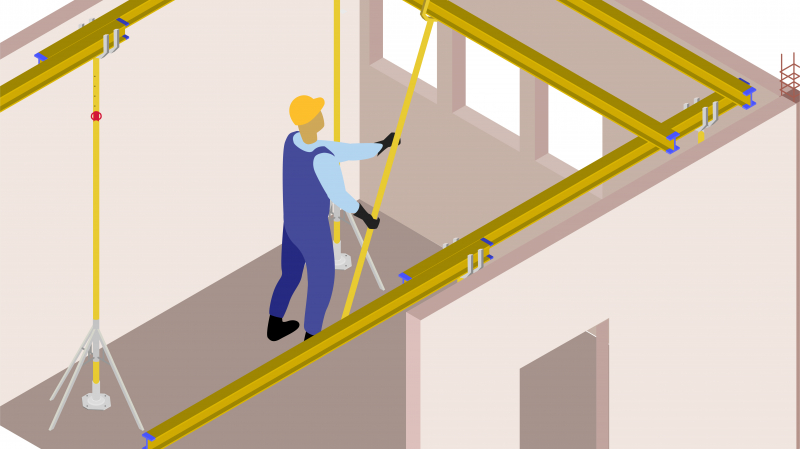 Bien choisir les poutrelles d’étaiement et de coffrage